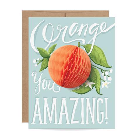 Orange You Amazing cards Johnathan Michael's Boutique