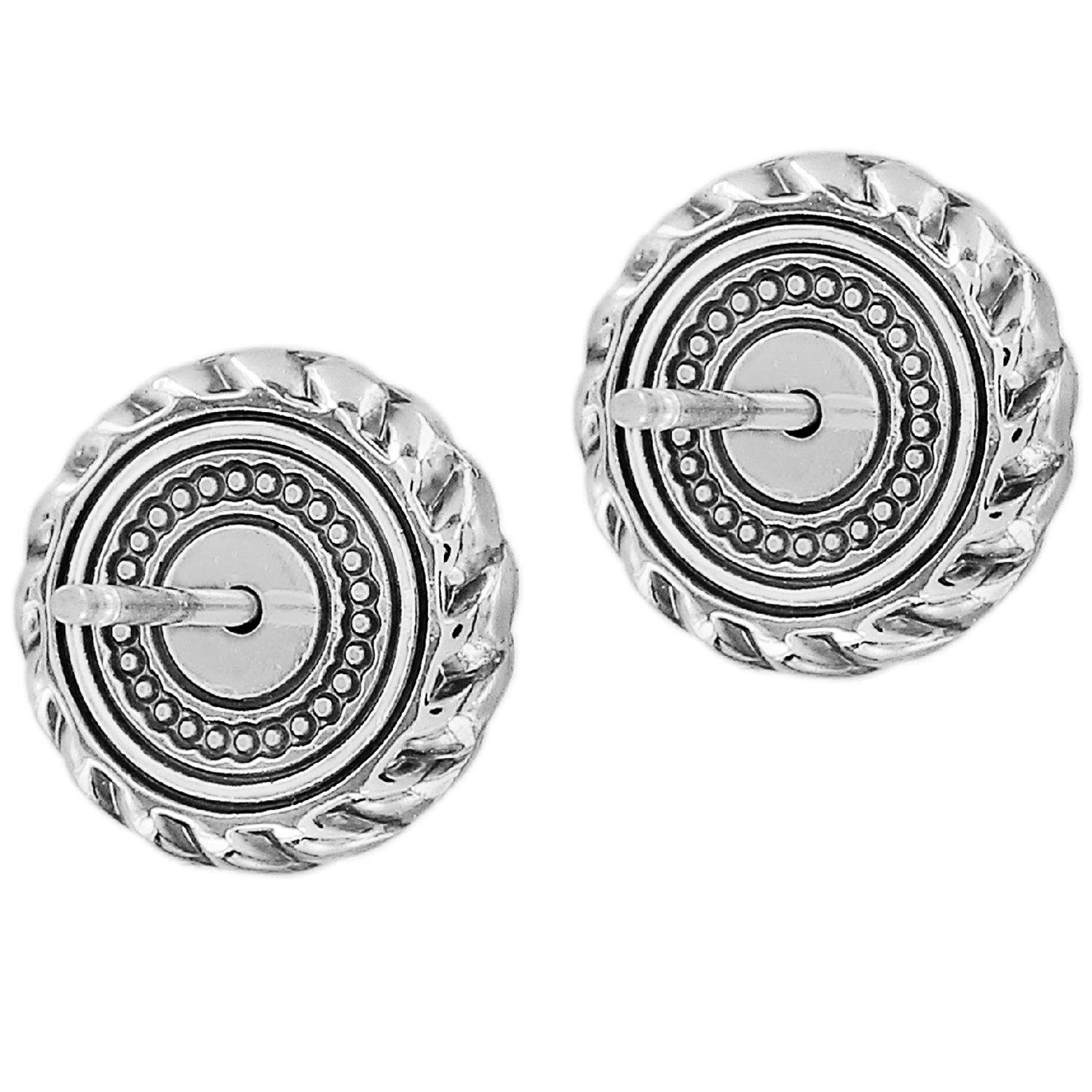Halo Eclipse Post Earrings JA659B Earrings Brighton