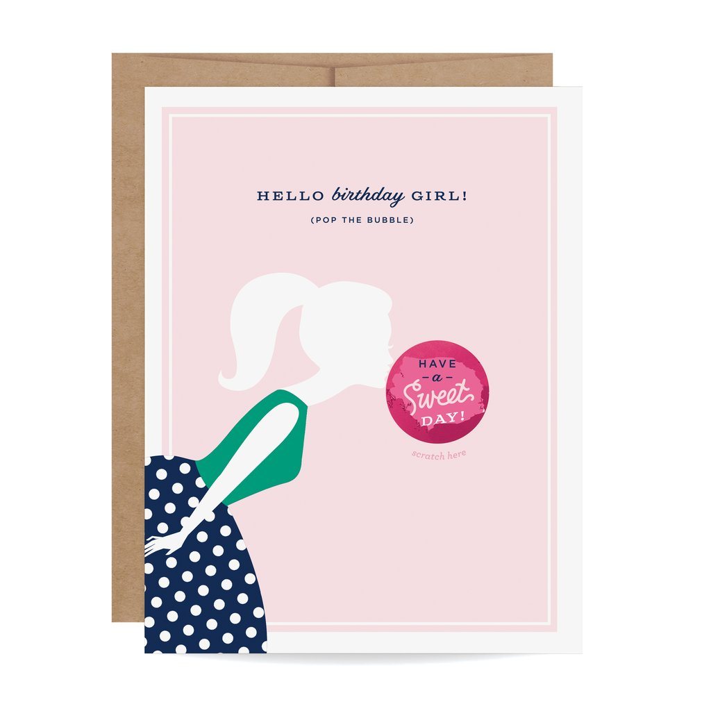 Hello Birthday Girl! cards Johnathan Michael's Boutique