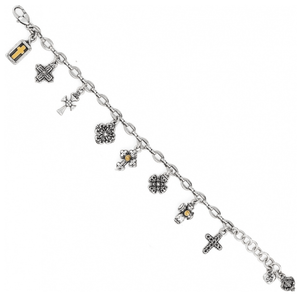 Eternity Cross Bracelet J30610 Bracelets Brighton