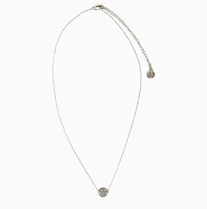 Benedictine Petite Necklace - Silver My Saint My Hero