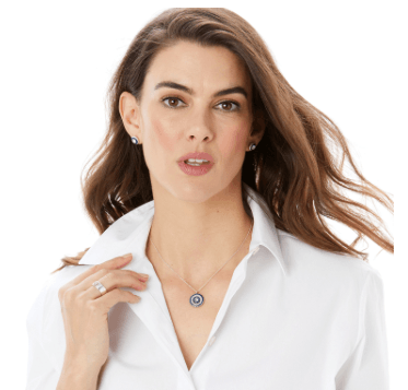 Halo Eclipse Petite Necklace JM279B Necklaces Brighton