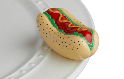 Chicago Dog A231 mini Nora Fleming