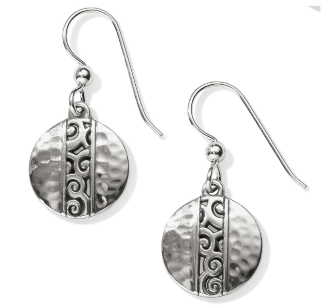 Mingle Disc French Wire Earrings JA4250 Earrings Brighton