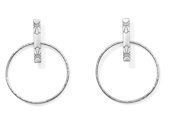 Marrakesh Soleil Post Hoop Earrings JA3250 Earrings Brighton