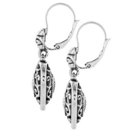 Reno Heart Leverback Earrings J14692 Earrings Brighton