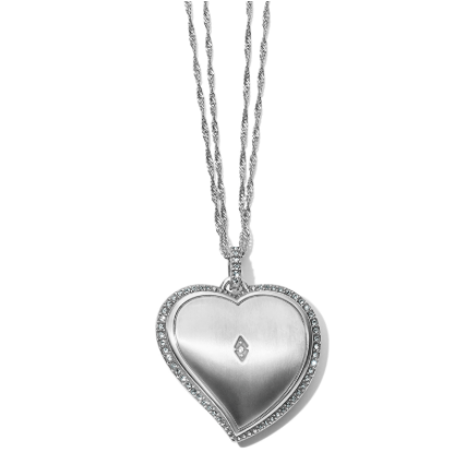 Trust Your Journey Wave Convertible Reversible Heart Necklace JM2413 Necklaces Brighton