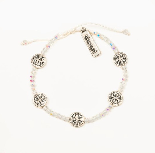 Gratitude Crystal Bracelet My Saint My Hero