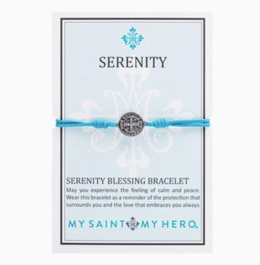 Serenity Blessing Turquoise Bracelet My Saint My Hero