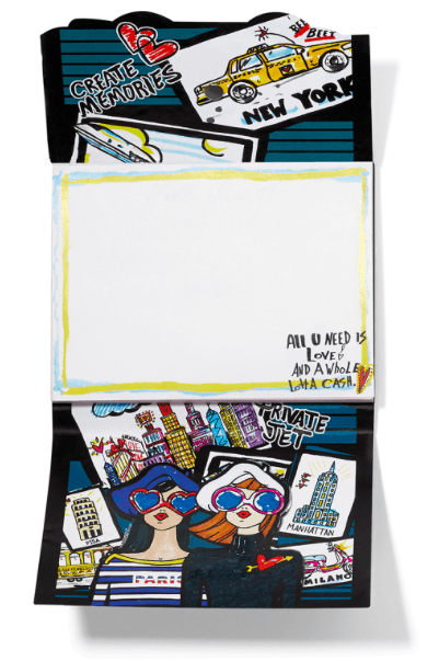 Travel Girls Notepad G8293M Brighton