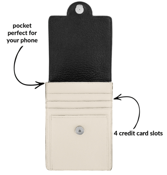 Ferrara Daytime Phone Organizer E5326B Wallet Brighton