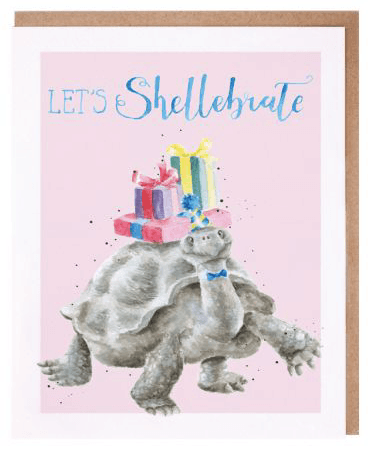 Shellebrate Birthday Card cards wrendale designs