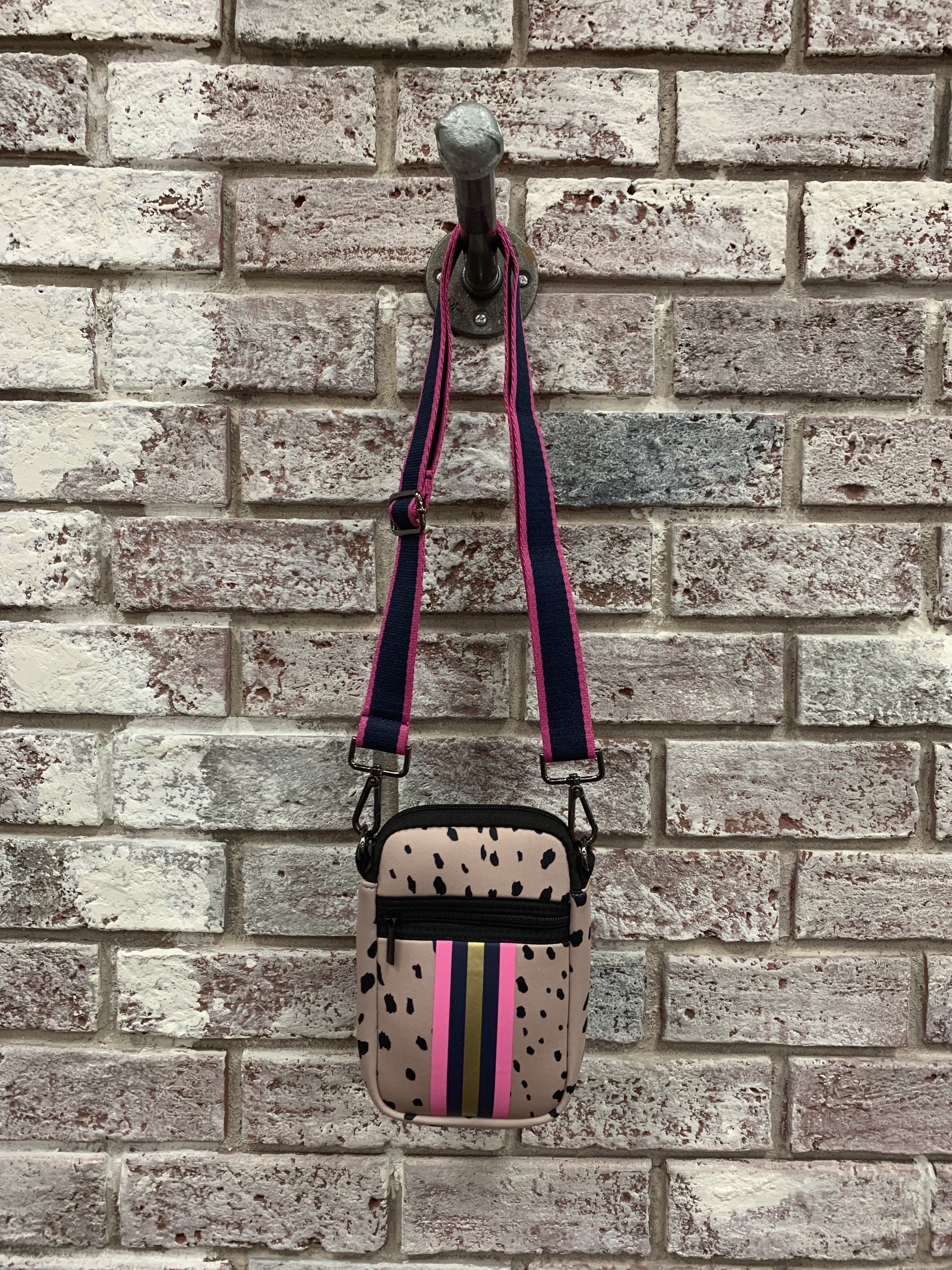 Callie Neoprene Cell Phone Crossbody phone organizer neo