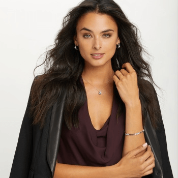 Infinity Sparkle Petite Necklace JL6521 necklace Brighton