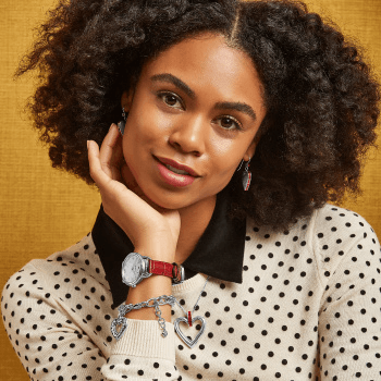 Spectrum Open Heart Necklace JM3673 Necklaces Brighton