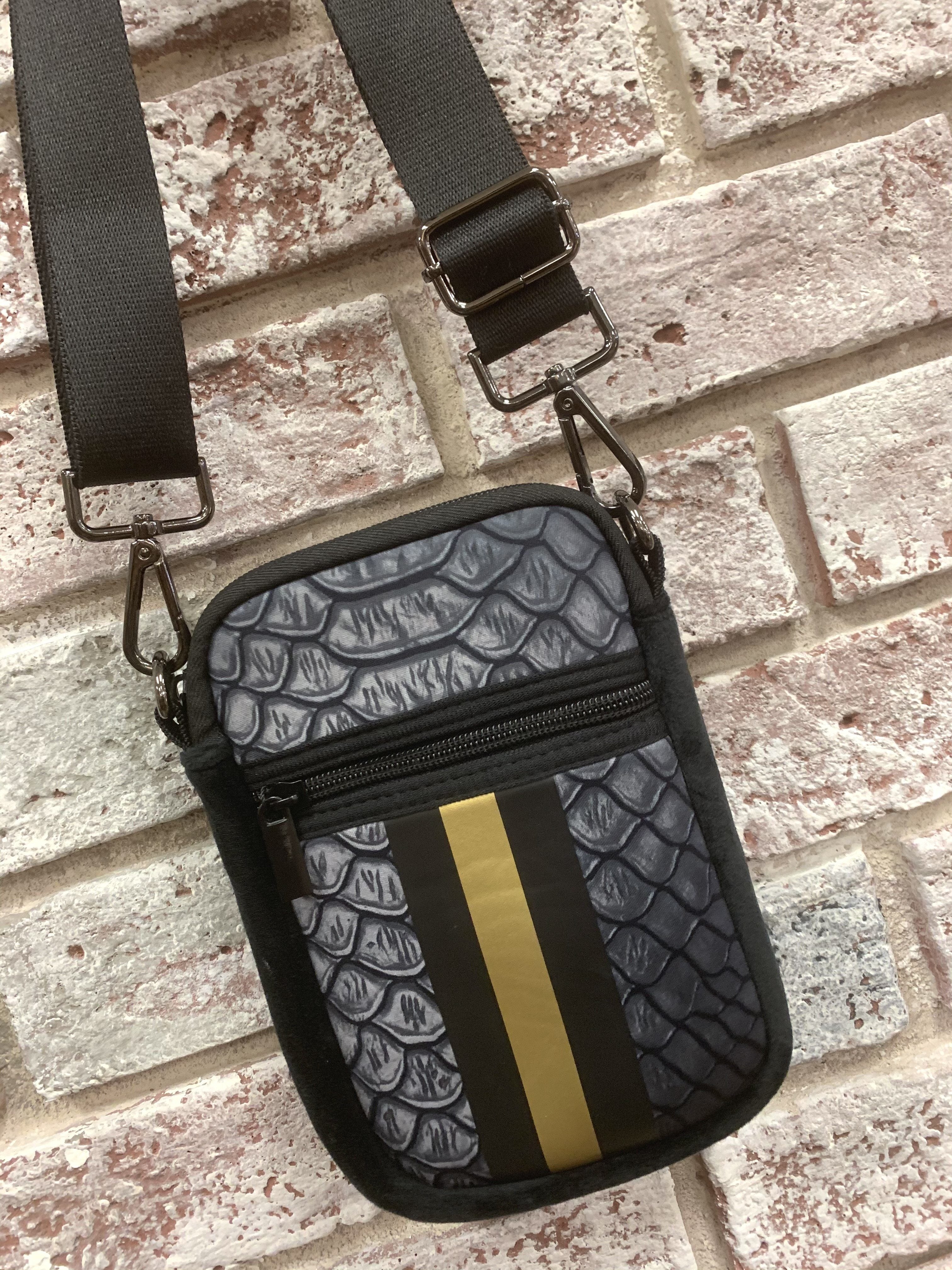 Callie Neoprene Cell Phone Crossbody phone organizer neo