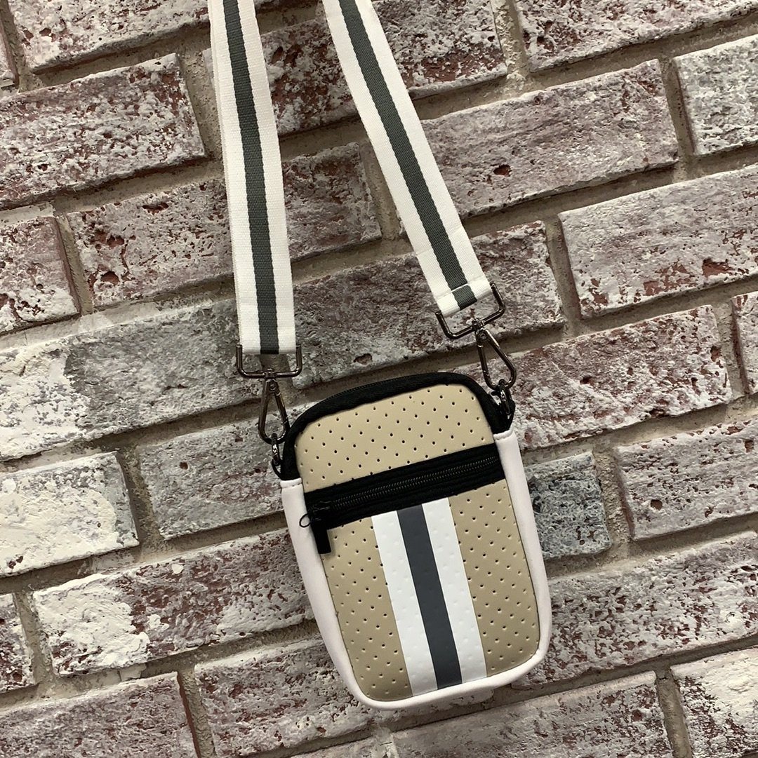 Callie Neoprene Cell Phone Crossbody phone organizer neo