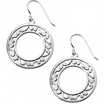 Contempo Open Ring French Wire Earrings JA5380 Earrings Brighton