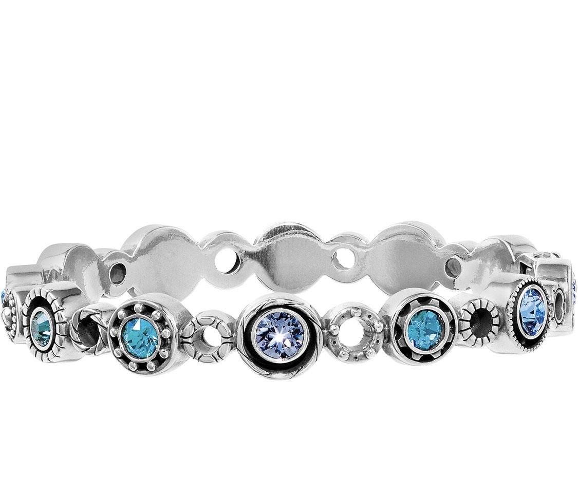 Halo Burst Hinged Bangle JF3813 Bracelets Brighton