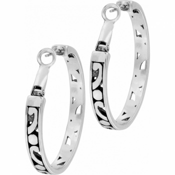 Contempo Medium Hoop Earrings JE9720 Earrings Brighton
