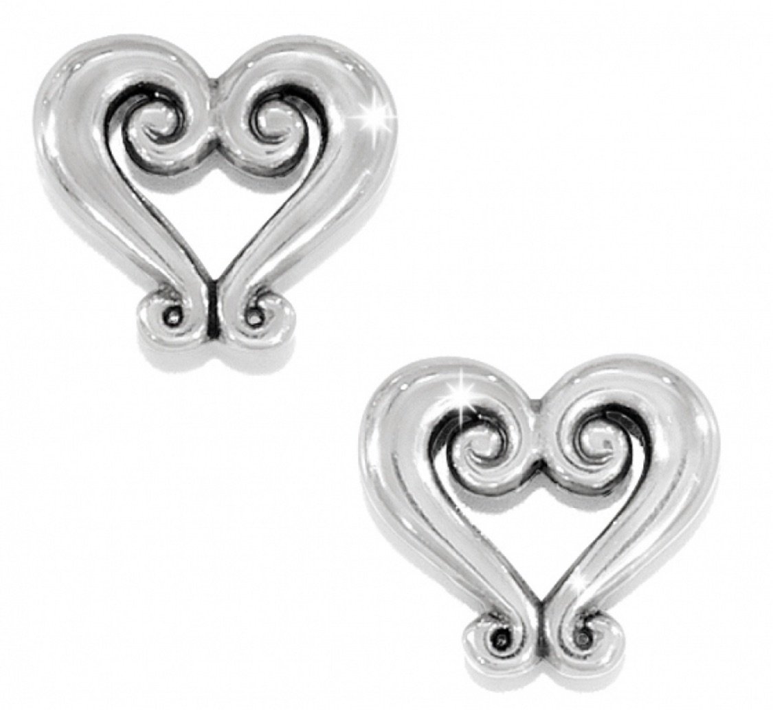 Genoa Heart Mini Post Earrings J21630 Earrings Brighton