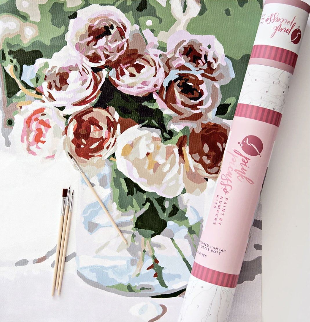 Pink Picasso Paint by Number Kit - Mail Me Roses PPK-1620MMR gift Pink Picasso
