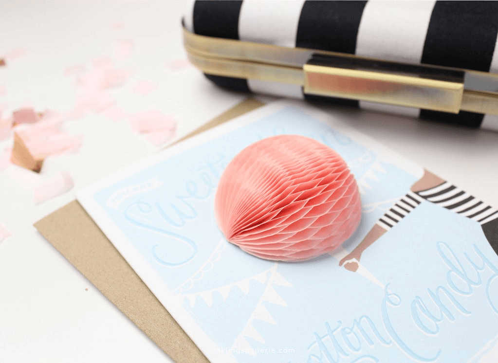 Cotton Candy Pop-up Card Card Johnathan Michael's Boutique