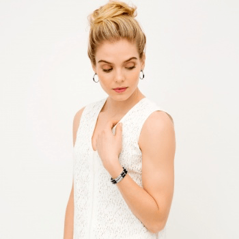 Wiltern Post Hoop Earrings JE1673 Earrings Brighton