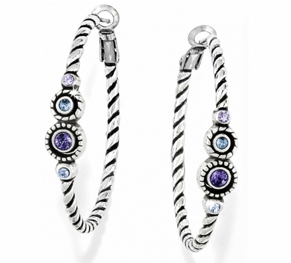 Halo Hoop Earrings JE7642 Earrings Brighton