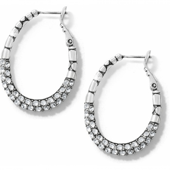 Pebble Pave Hoop Earrings JE2702 Earrings Brighton