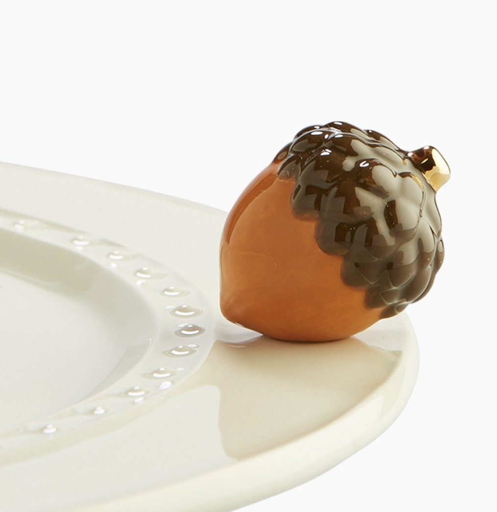Nuts About Fall Mini A174 Home Decor Nora Fleming