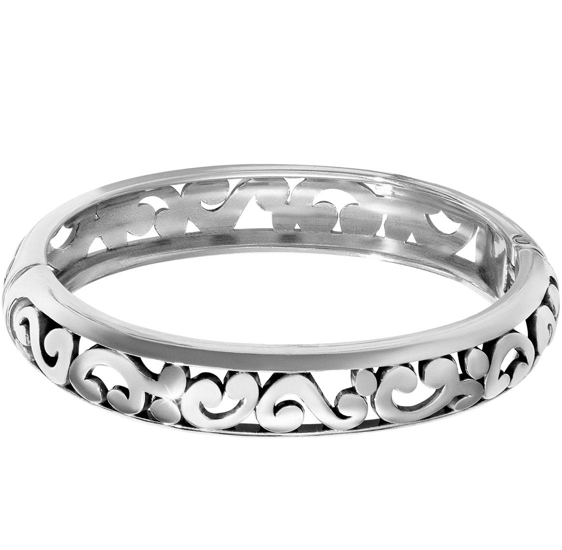 Contempo Medium Hinged Bangle JF0900 Bracelets Brighton