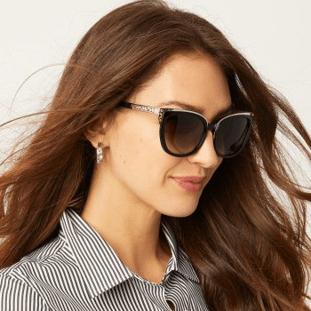 Contempo Small Hoop Earrings JE9710 Earrings Brighton