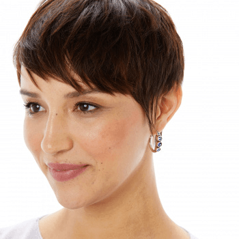 Halo Trio Hoop Earrings JA6573 ears Brighton