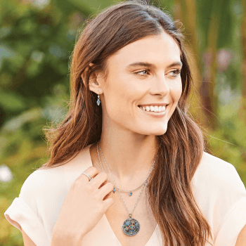 Color Drops Short Necklace JM4173 Necklaces Brighton