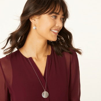 Mingle Disc Necklace JL8820 Necklaces Brighton