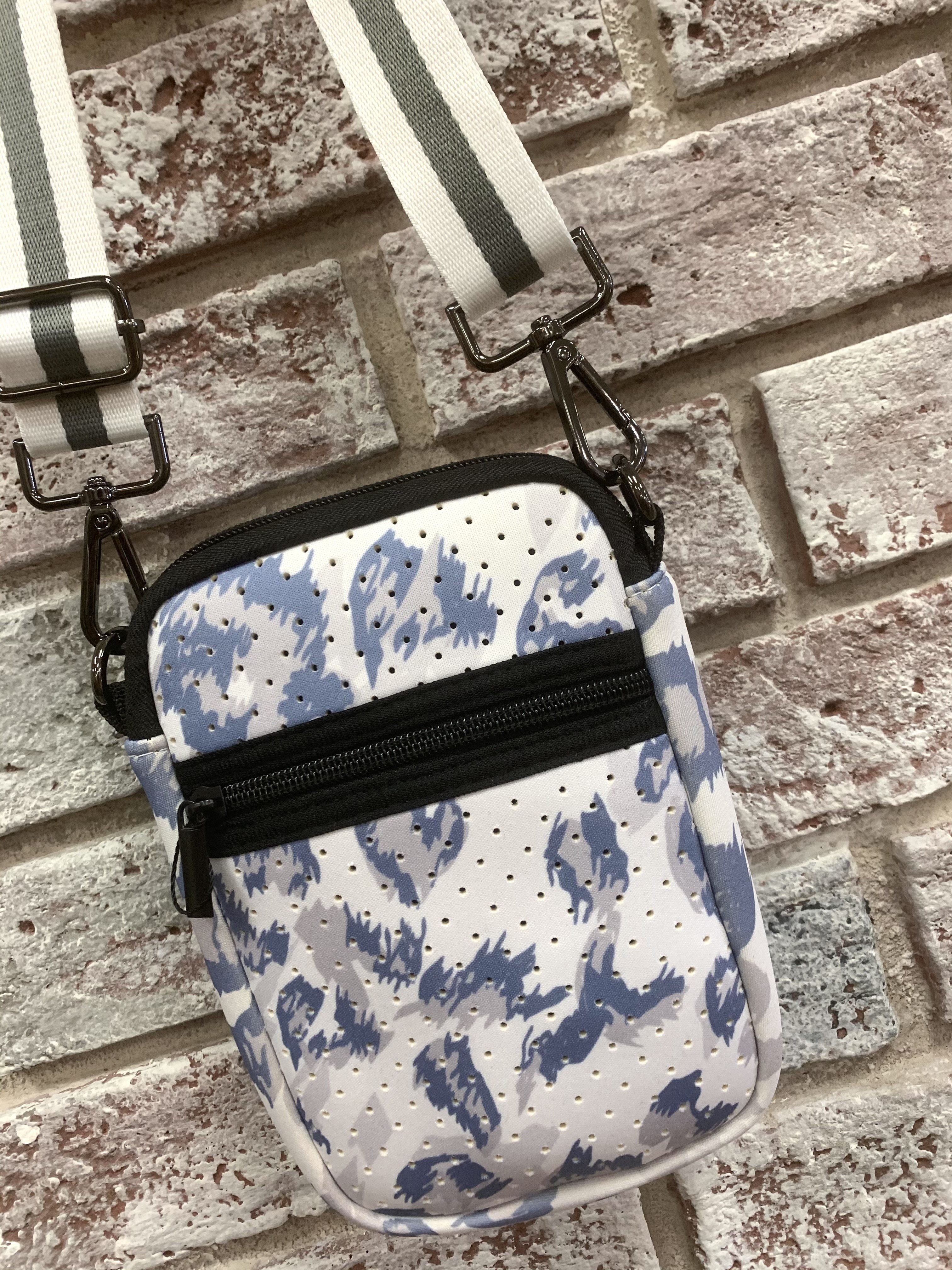 Callie Neoprene Cell Phone Crossbody phone organizer neo