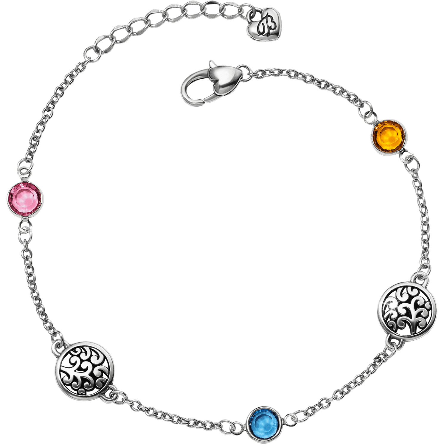 Flora Gems Anklet J71733 anklet Brighton
