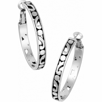 Contempo Medium Hoop Earrings JE9720 Earrings Brighton