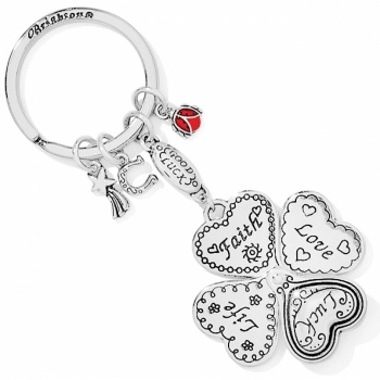 Lucky Clover Heart Key Fob E11042 key fob Brighton