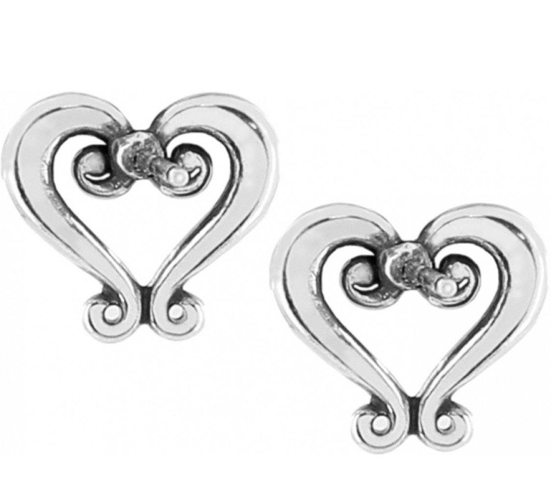 Genoa Heart Mini Post Earrings J21630 Earrings Brighton