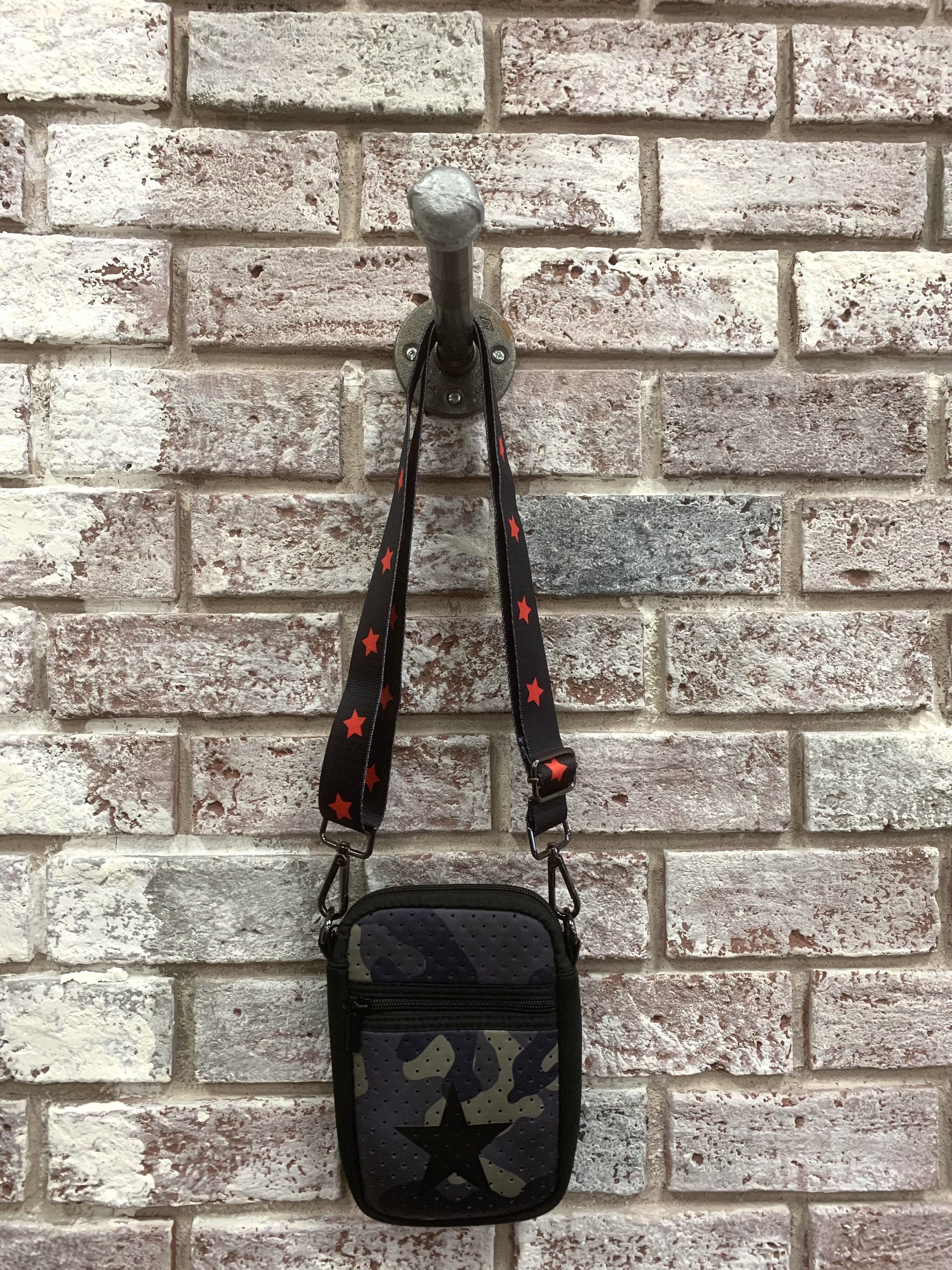 Callie Neoprene Cell Phone Crossbody phone organizer neo