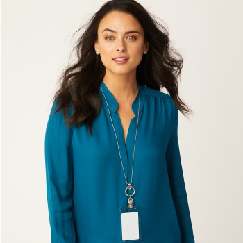 Alcazar Charm Badge Clip Necklace JL7811 Necklaces Brighton