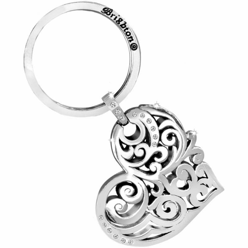 Madrid Heart Key Fob E13550 key fob Brighton