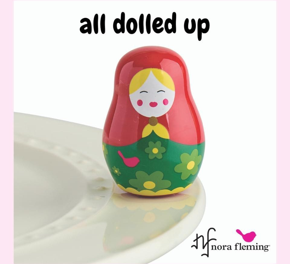 PRE ORDER ALL DOLLED UP MINI A271 mini Nora Fleming