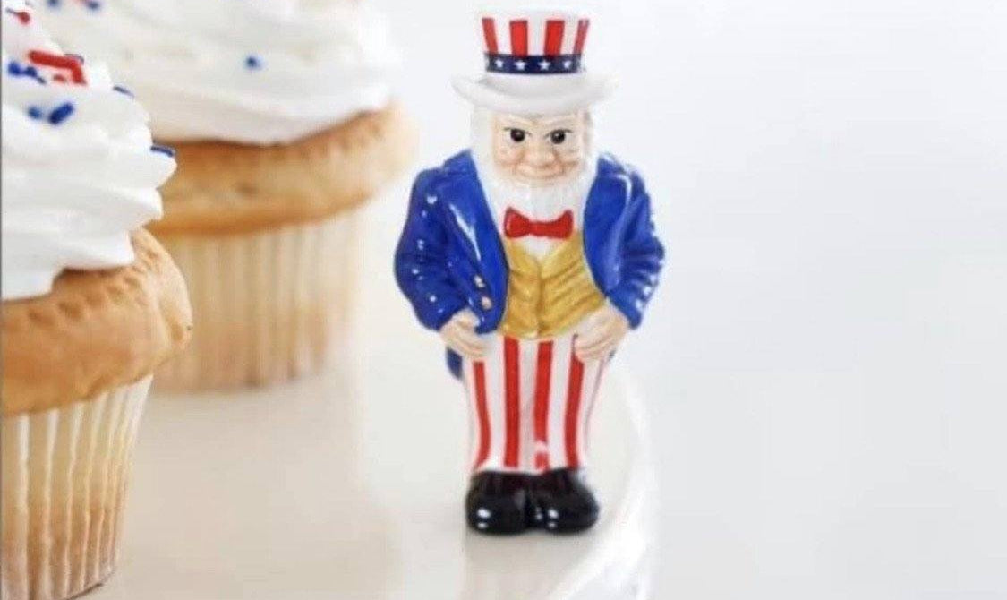 ALL AMERICAN (UNCLE SAM) MINI Mini Nora Fleming