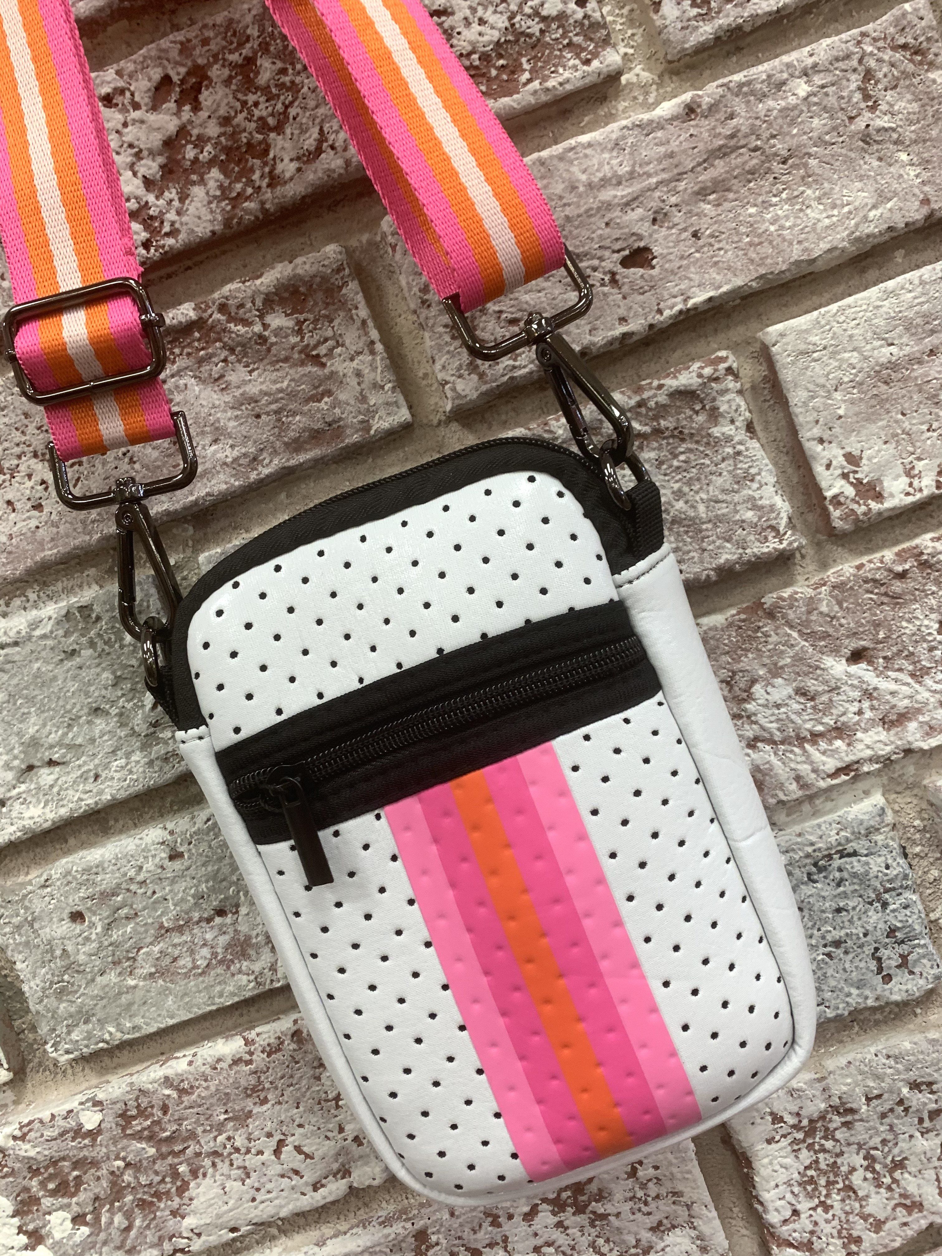 Callie Neoprene Cell Phone Crossbody phone organizer neo