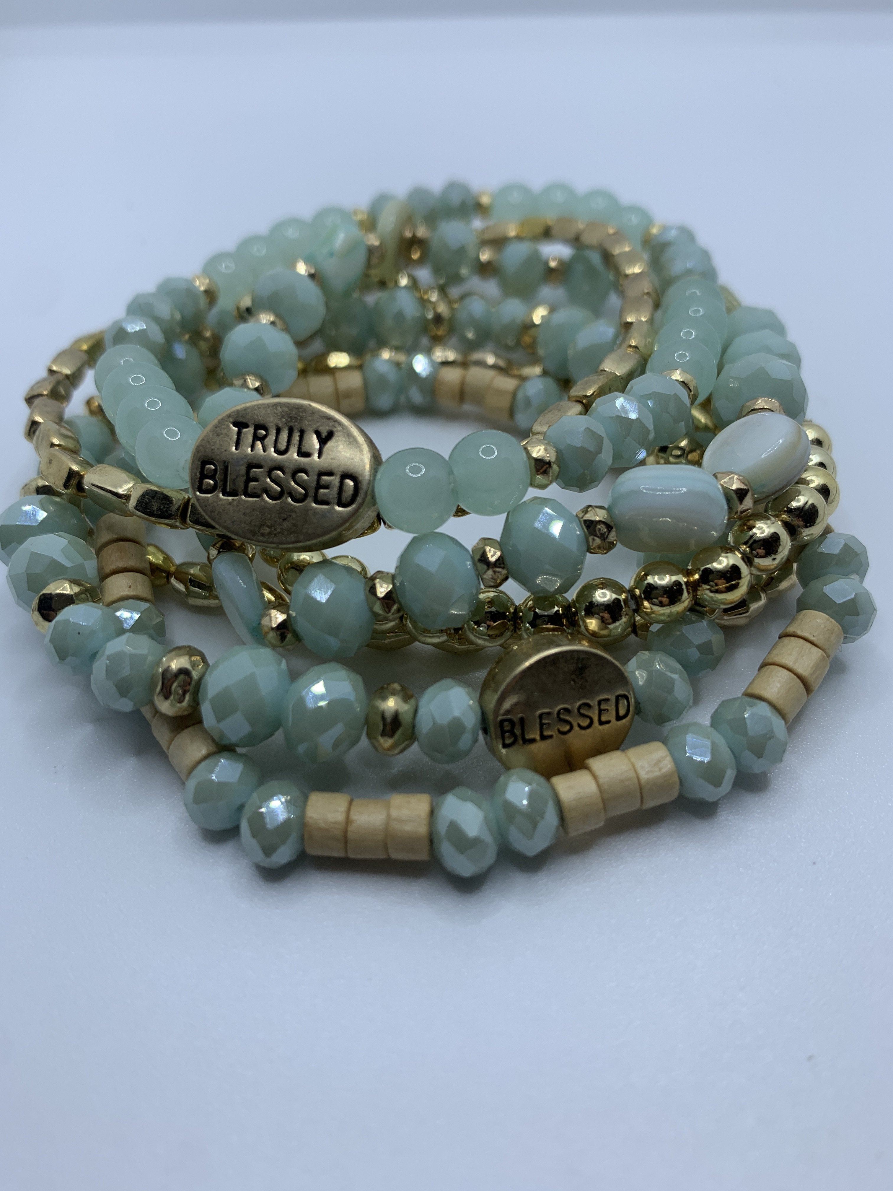 Truly Blessed Beaded Bracelet Bracelets Johnathan Michael's Boutique