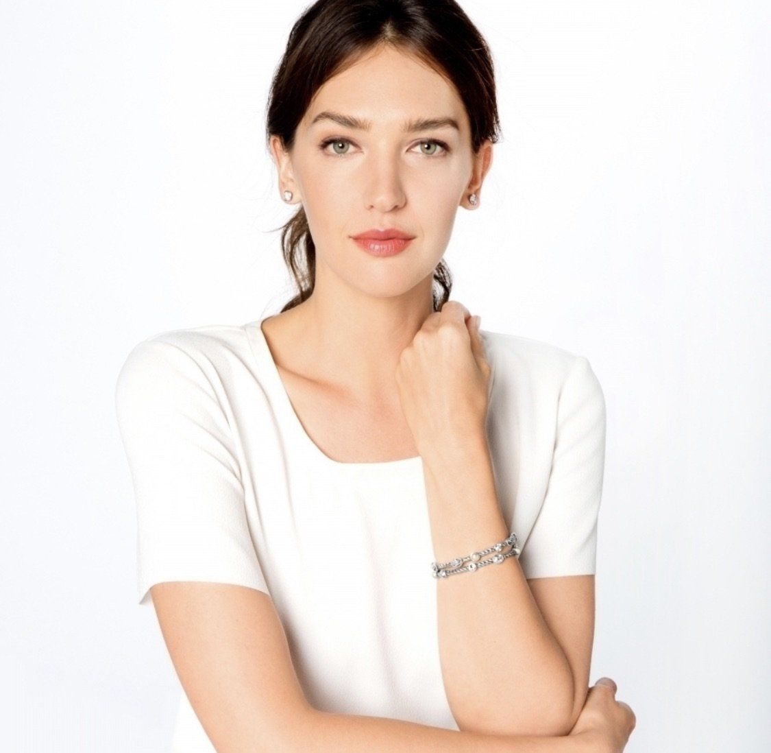 Monte Carlo Hinged Bangle J38902 Bracelets Brighton