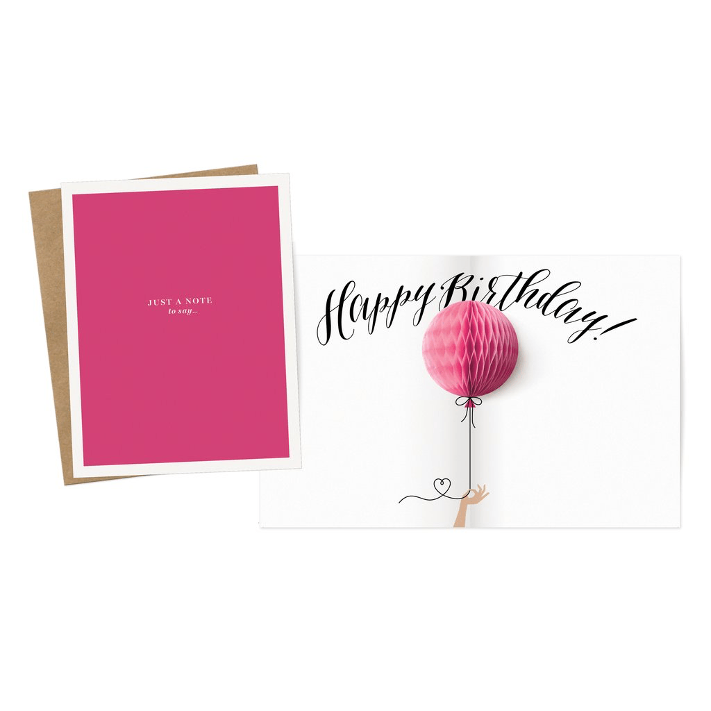 Happy Birthday Balloon Pop-up Card Card Johnathan Michael's Boutique